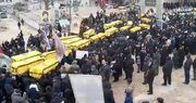 فیديو | 35 سعيدًا شهيدًا ودعتهم  بلدة عيناثا في جنوب لبنان