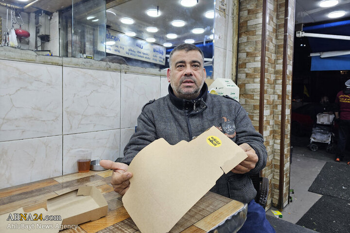 Photos (2): ABNA's images from streets of Beirut, night before magnificent funeral of Sayyed Nasrallah