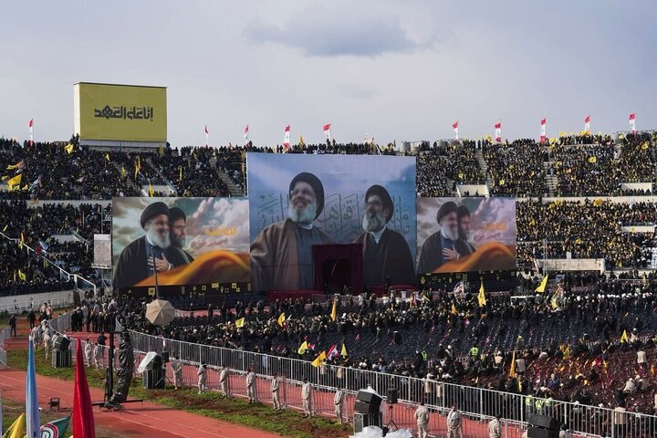 Photos: Images of enthusiastic presence of Lebanese people at funeral ceremony of Sayyed Nasrallah