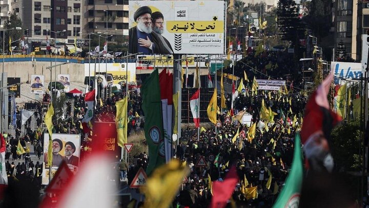 Nasrallah's funeral ceremony