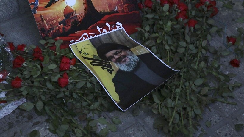 Video: Sayyed Nasrallah burial place decorated with flowers