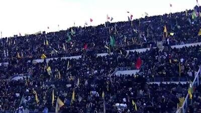 Video: Camille Chamoun Stadium in Beirut filled with crowd