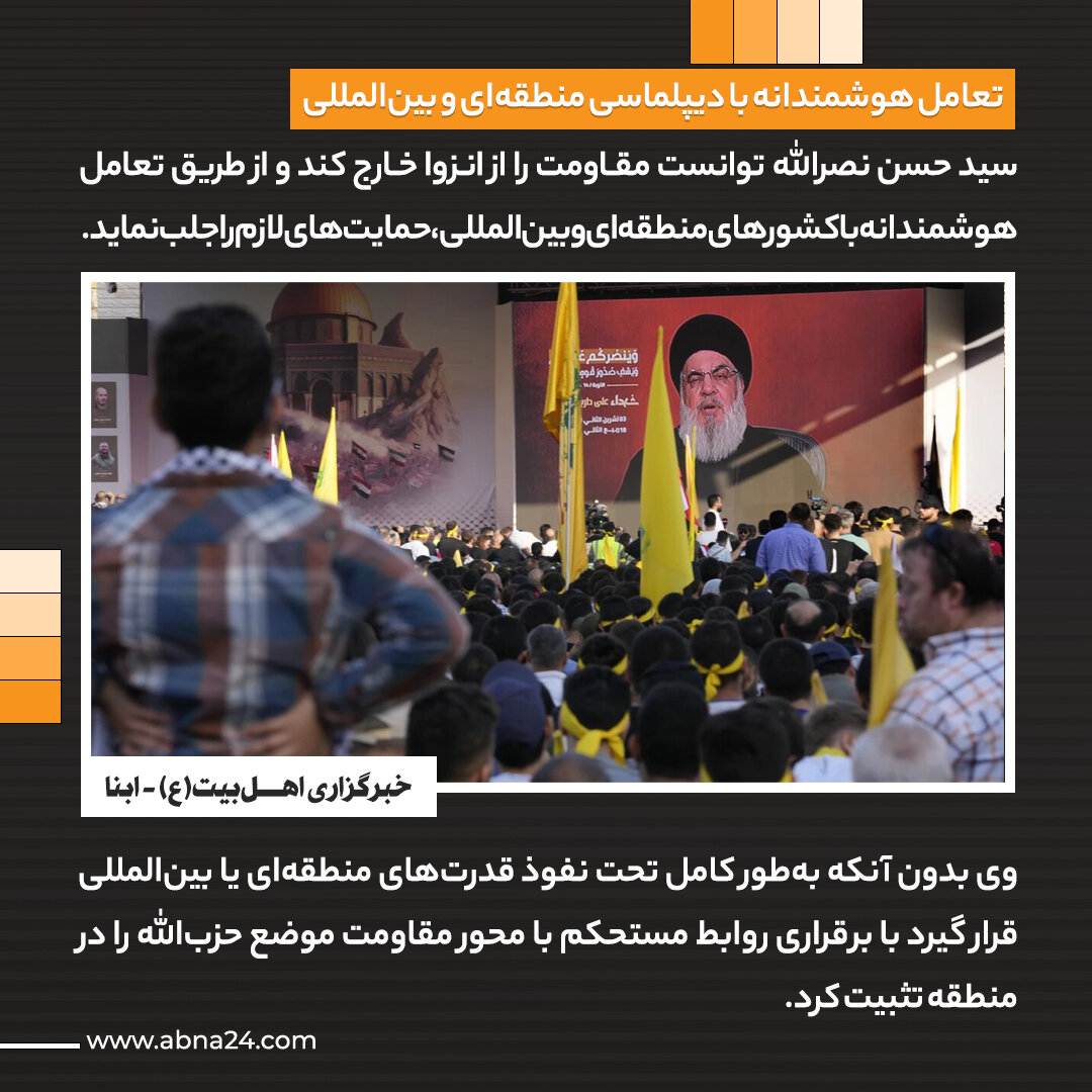 عکسنوشت | میراث شهید سید حسن نصرالله برای مقاومت