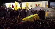 فيديو |  لحظة بدء نقل النعش المبارك لشهيد الامة السيد حسن نصرالله ليوارى في الثرى