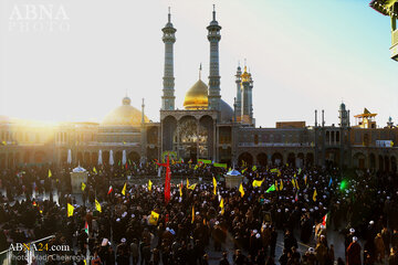 گزارش تصویری | راهپیمایی و اجتماع مردمی" لبیک یا نصرالله" در شهر قم - ۲