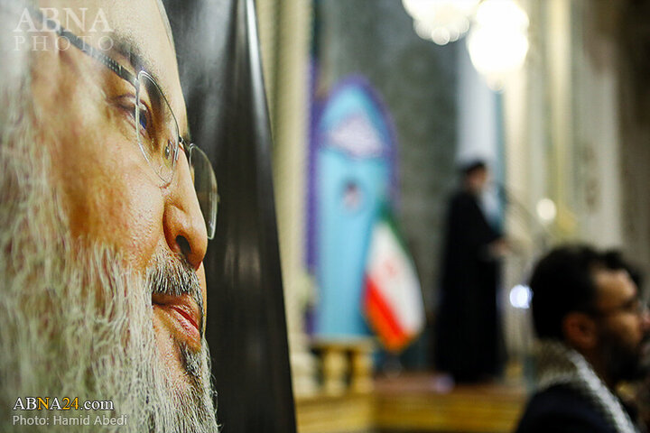 Memorial ceremony of Nasrallah in Iran