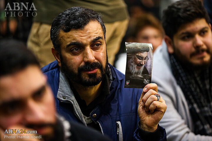 Memorial ceremony of Nasrallah in Iran