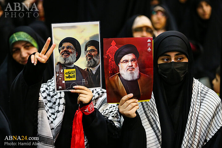 Memorial ceremony of Nasrallah in Iran