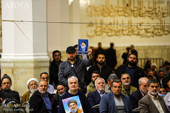 Memorial ceremony of Nasrallah in Iran