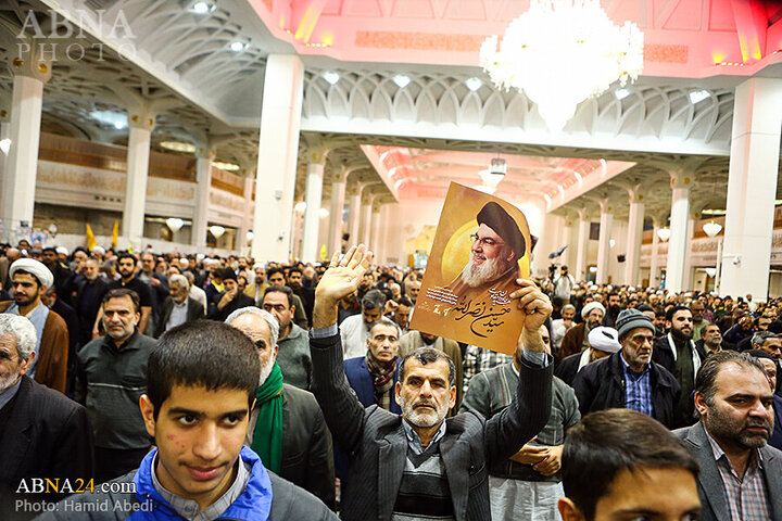 Memorial ceremony of Nasrallah in Iran