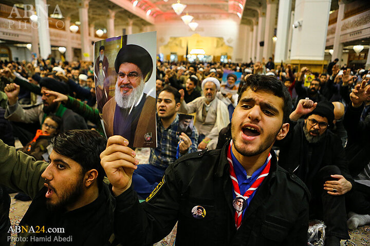 Memorial ceremony of Nasrallah in Iran