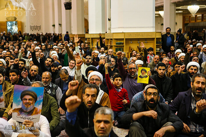 Memorial ceremony of Nasrallah in Iran