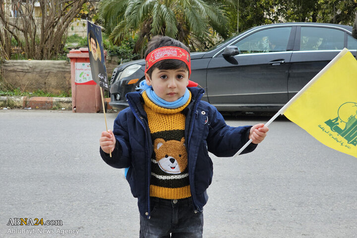 Deir Qanoun before the funeral ceremony of martyr Safieddine