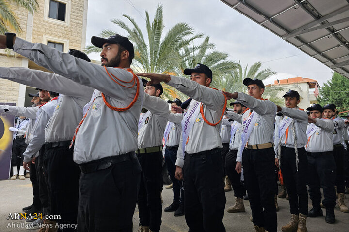 Deir Qanoun before the funeral ceremony of martyr Safieddine