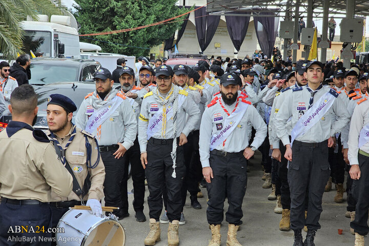 Deir Qanoun before the funeral ceremony of martyr Safieddine