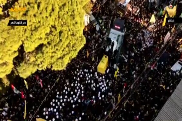 Hezbollah holds funeral for Hashem Safieddine in Southern Lebanon