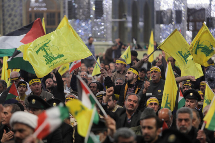 Photos: Memorial ceremony for resistance martyrs held in Imam Reza holy shrine