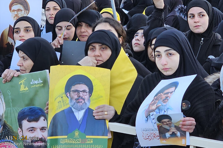 Photos (1): Funeral ceremony of martyr Safieddine held in Deir Qanoun