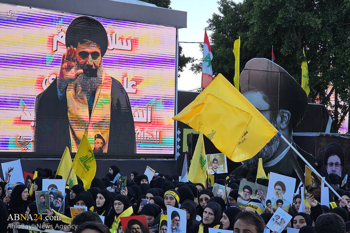 Photos (1): Funeral ceremony of martyr Safieddine held in Deir Qanoun