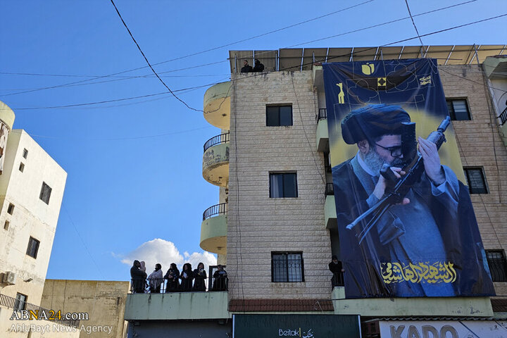 Photos (2): Funeral ceremony of martyr Safieddine held in Deir Qanoun