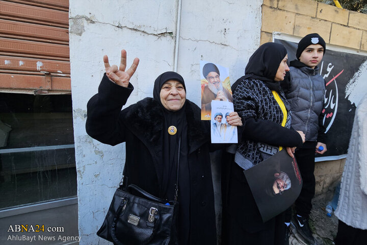 Photos (2): Funeral ceremony of martyr Safieddine held in Deir Qanoun