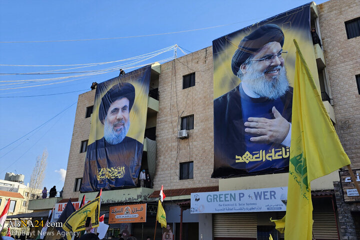 Photos (2): Funeral ceremony of martyr Safieddine held in Deir Qanoun