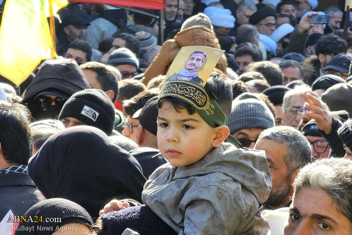 Photos (2): Funeral ceremony of martyr Safieddine held in Deir Qanoun