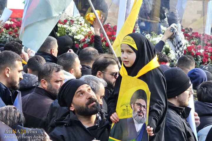 Photos (2): Funeral ceremony of martyr Safieddine held in Deir Qanoun