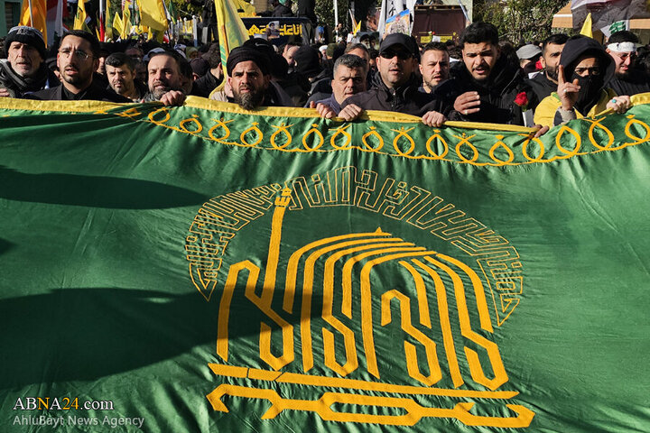 Photos (2): Funeral ceremony of martyr Safieddine held in Deir Qanoun