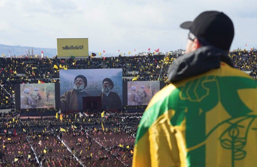 مانور قدرت حزب‌الله در تشییع سید حسن نصرالله