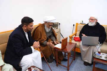 Int’l Federation of Shia Khojas delegation meets with Grand Ayatollah Bashir al-Najafi in Iraq