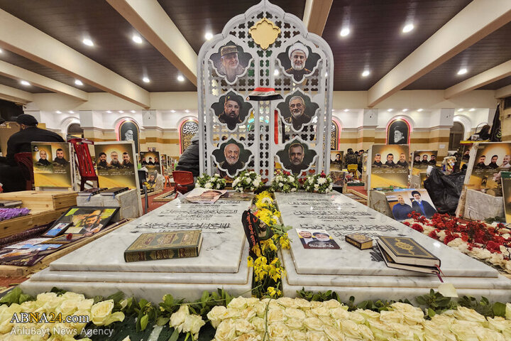 Photos: Hezbollah's Martyrs Cemetery in Rawdat al-Hawra in Dahieh