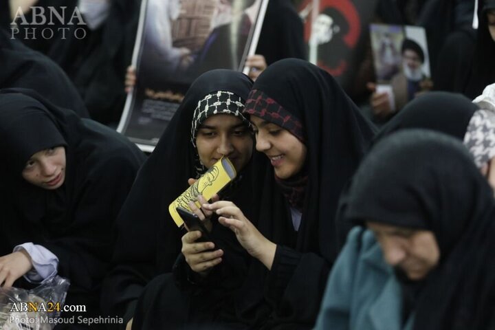 Photos: Commemoration ceremony for martyrs Sayyed Hassan Nasrallah, Sayyed Hashem Safieddine in Tabriz