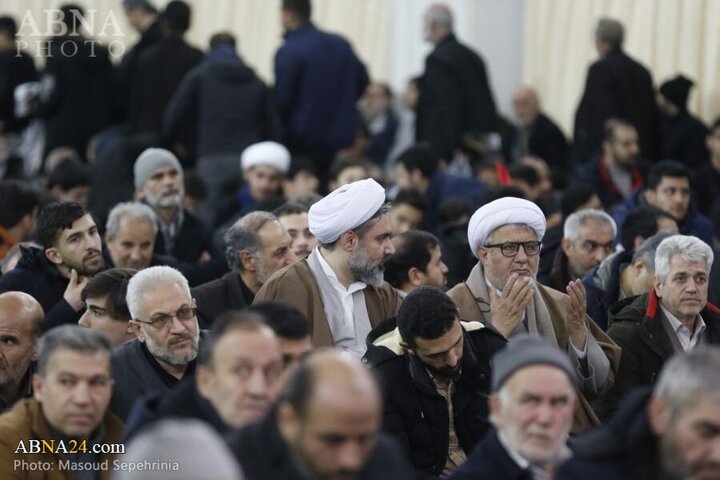 Photos: Commemoration ceremony for martyrs Sayyed Hassan Nasrallah, Sayyed Hashem Safieddine in Tabriz