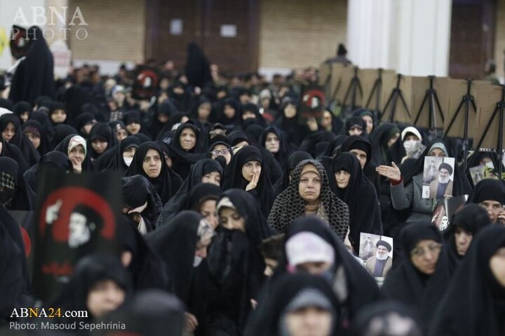 Photos: Commemoration ceremony for martyrs Sayyed Hassan Nasrallah, Sayyed Hashem Safieddine in Tabriz