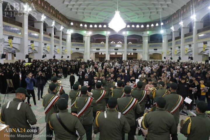 Photos: Commemoration ceremony for martyrs Sayyed Hassan Nasrallah, Sayyed Hashem Safieddine in Tabriz