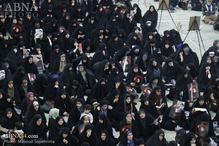 Photos: Commemoration ceremony for martyrs Sayyed Hassan Nasrallah, Sayyed Hashem Safieddine in Tabriz