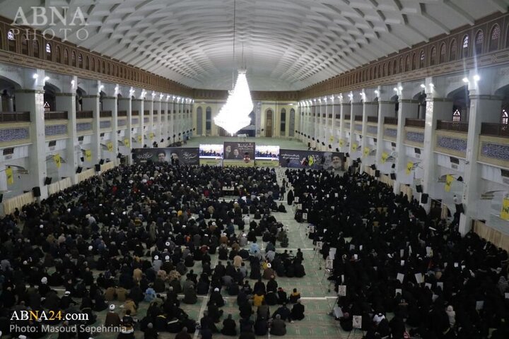 Photos: Commemoration ceremony for martyrs Sayyed Hassan Nasrallah, Sayyed Hashem Safieddine in Tabriz