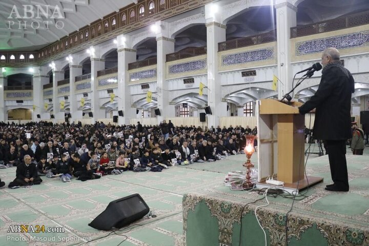 Photos: Commemoration ceremony for martyrs Sayyed Hassan Nasrallah, Sayyed Hashem Safieddine in Tabriz