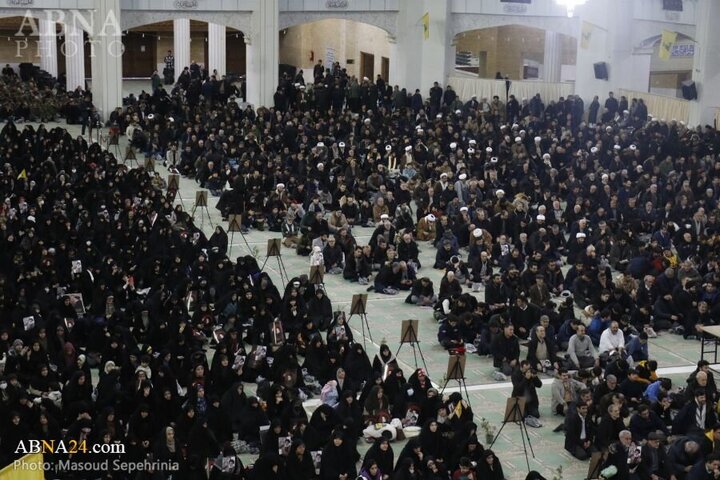 Photos: Commemoration ceremony for martyrs Sayyed Hassan Nasrallah, Sayyed Hashem Safieddine in Tabriz