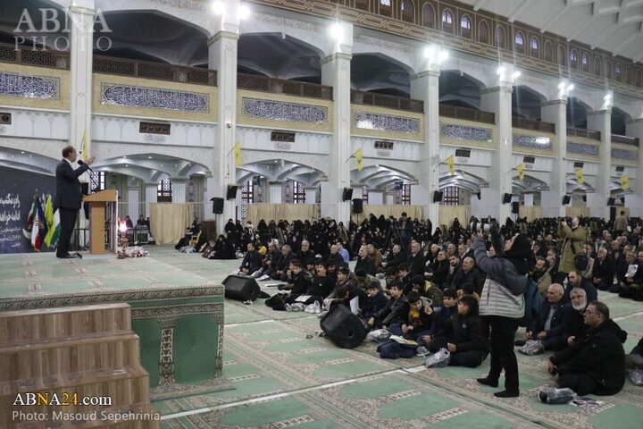 Photos: Commemoration ceremony for martyrs Sayyed Hassan Nasrallah, Sayyed Hashem Safieddine in Tabriz