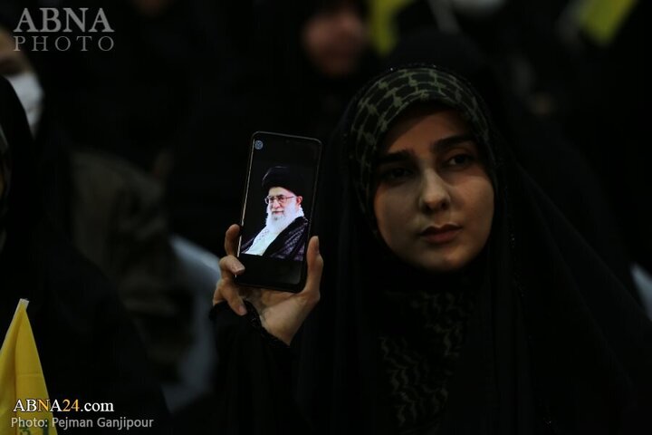 Photos: Commemoration ceremony for martyrs Sayyed Hassan Nasrallah held in Isfahan