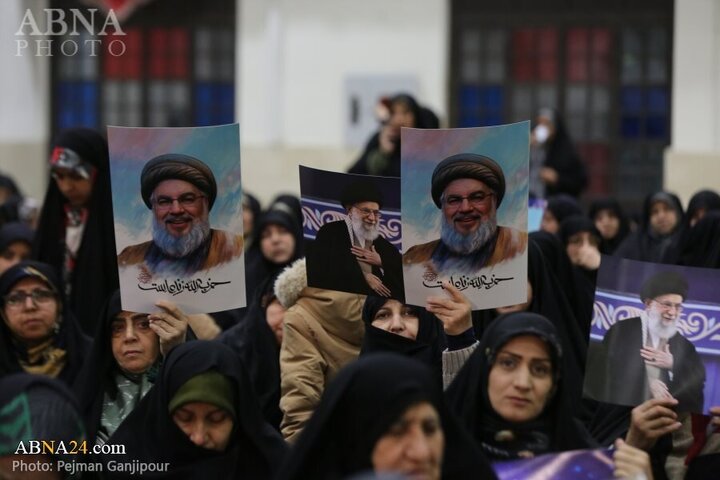 Photos: Commemoration ceremony for martyrs Sayyed Hassan Nasrallah held in Isfahan