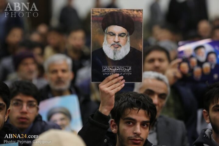 Photos: Commemoration ceremony for martyrs Sayyed Hassan Nasrallah held in Isfahan