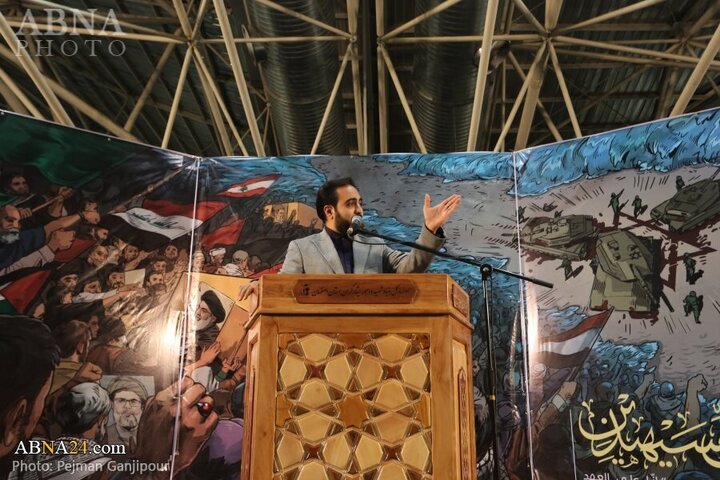 Photos: Commemoration ceremony for martyrs Sayyed Hassan Nasrallah held in Isfahan