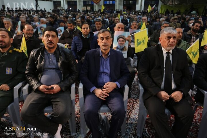 Photos: Commemoration ceremony for martyrs Sayyed Hassan Nasrallah held in Isfahan