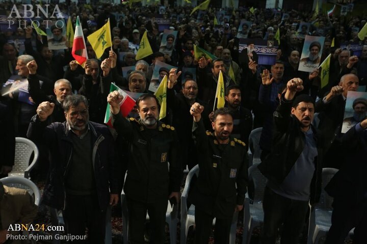 Photos: Commemoration ceremony for martyrs Sayyed Hassan Nasrallah held in Isfahan