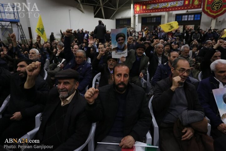 Photos: Commemoration ceremony for martyrs Sayyed Hassan Nasrallah held in Isfahan