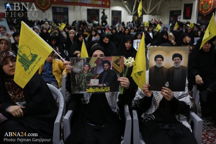 Photos: Commemoration ceremony for martyrs Sayyed Hassan Nasrallah held in Isfahan