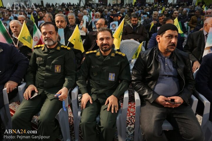 Photos: Commemoration ceremony for martyrs Sayyed Hassan Nasrallah held in Isfahan